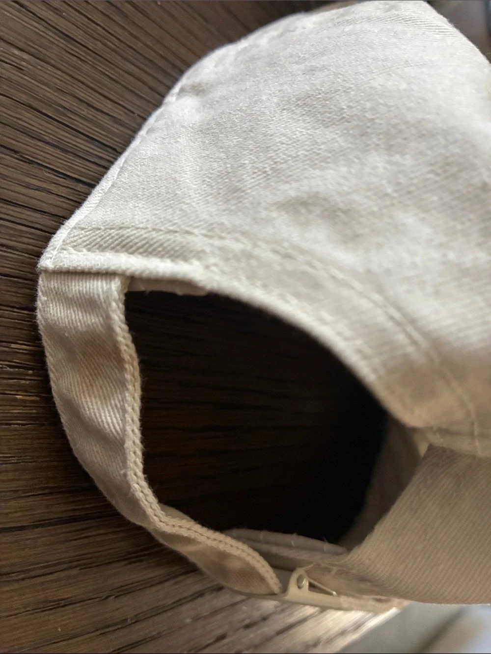Tennis Club Two-Tone Baseball Cap - Cream & Olive